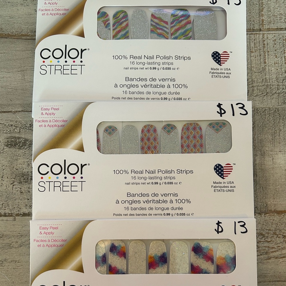 Color Street Glitter Nail Design Set
